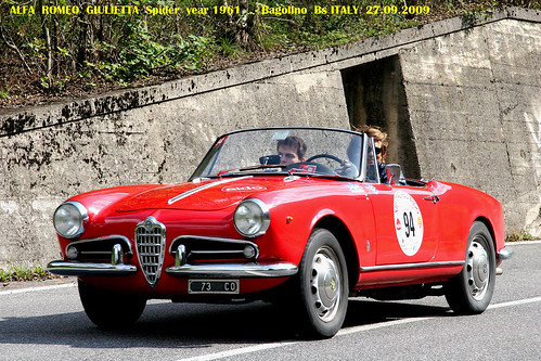 1961 Alfa Romeo Giulietta Spider. ALFA ROMEO GIULIETTA
