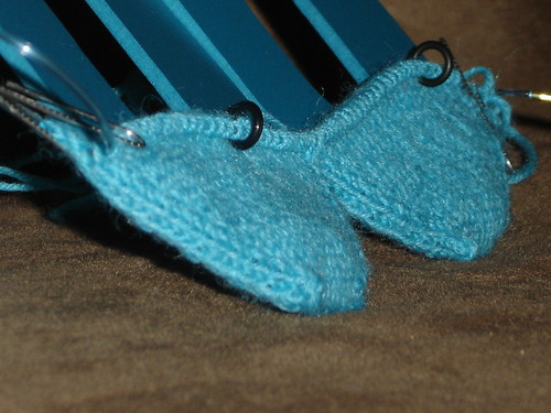 Zitron Trekking KAL Socks, Clue 1