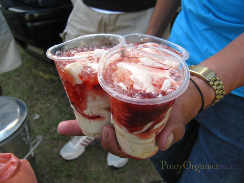Pinoy Organics-Strawberry Taho with Sago