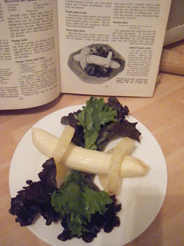 sixties banana salad