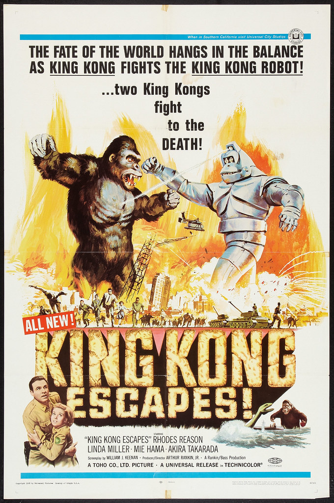 King Kong Escapes (Universal, 1968)