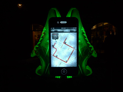 Vitrines Nike - Londres, novembre 2010