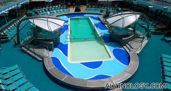 Pool deck