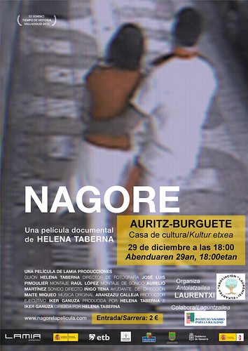 cartel Nagore BURGUETE