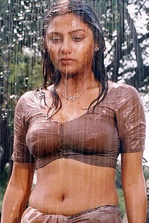 copy of priyanka trivedi in rain - blouse wet - saree removed | flickr ...