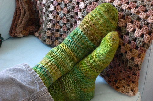 Green Vera Socks