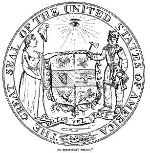 Great Seal of the US Du Simietere version