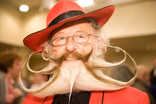 Gerhard Knapp, 2nd Place in the Freestyle Beard category, World Beard and Moustache Championships 2011