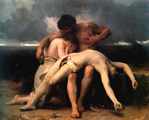 EL PRIMER DUELO William Adolphe Bouguereau 1888 Museso nacional Bellas Artes BUENOS AIRES