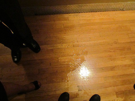 Wine Spilled on the Floor
