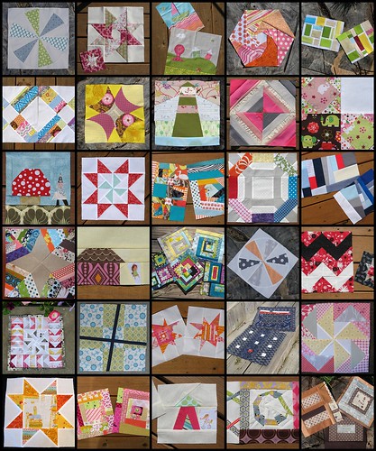 Some of the Bee Blocks I've Made - 2010