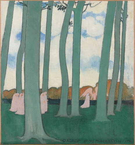 Paysage aux arbres verts, Maurice Denis, 1893