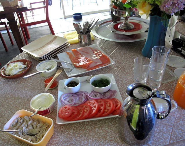 new years day brunch spread