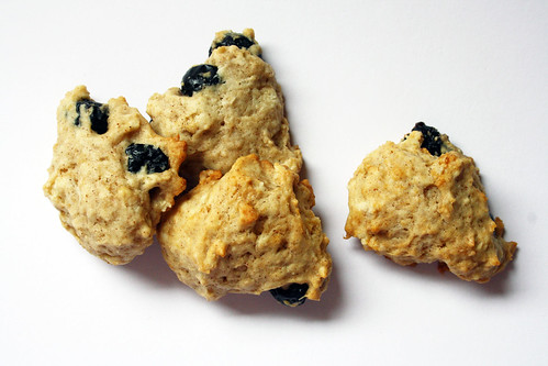 Apple Sauce and Blueberry Cookies