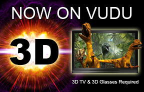 VUDU on PSN: 3D Homescreen