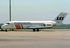 SAS DC-9-15 SE-DBS BCN 25/07/1989
