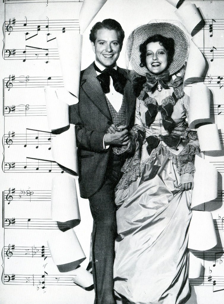 Nelson Eddy and Jeanette MacDonald