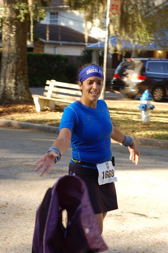 shedding extra weight at mile 10