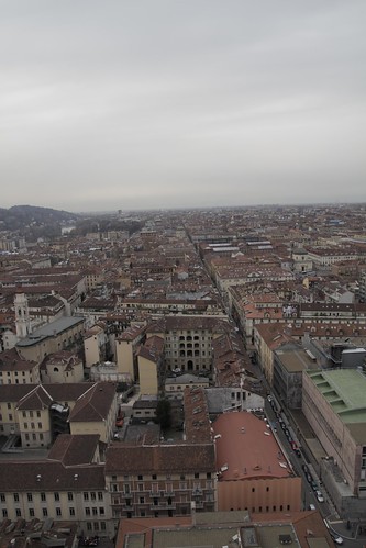 View of Torino from observation deck 7