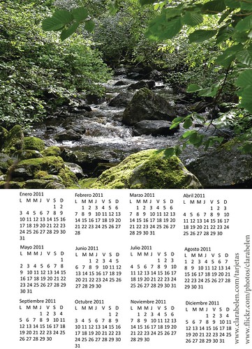 Calendario Almanaque Anual 2011 Río
