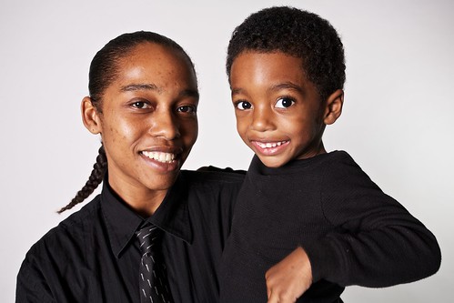 Taneka and son