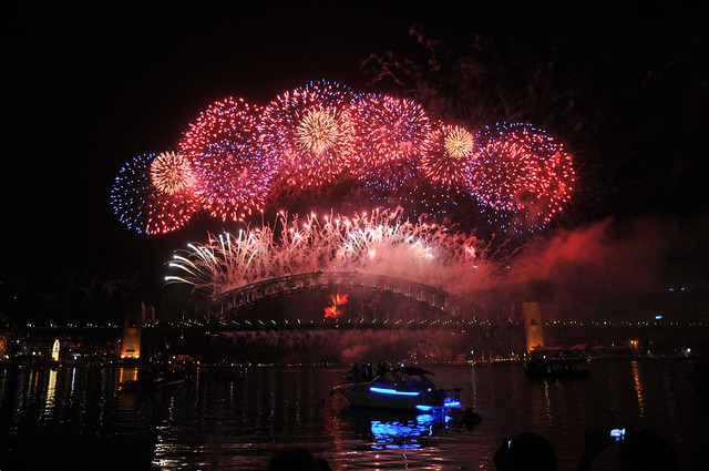 2010 Sydney NYE fireworks