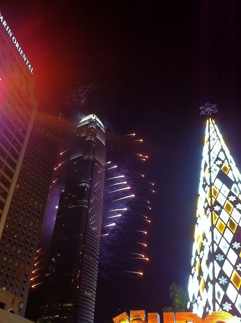 Hong Kong New Year Eve Fireworks Photo Hunting