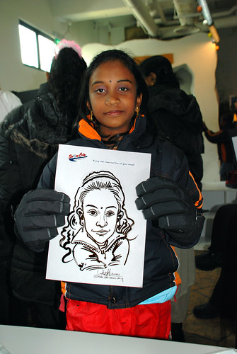 Caricature live sketching for Snow City Winter Wonderland Activities- Day 4 - 4