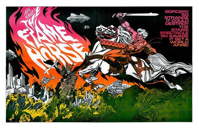 The Flame Horse by Gil Kane Mediascene 16 1975
