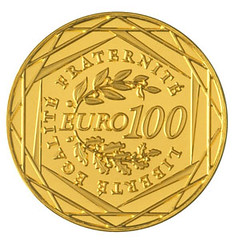 France100 Euros reverse