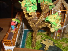 One view of my gingerbread project