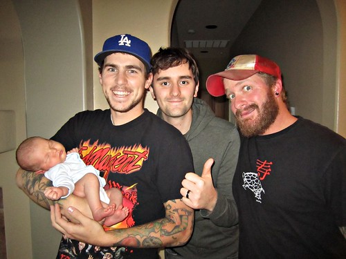 Andrew, Hank, Dustin and Henry