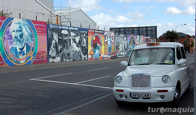 Muros e murais de Belfast - Irlanda do Norte