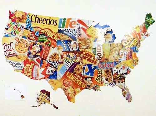 Cereal box U.S.