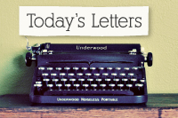 Today's Letters