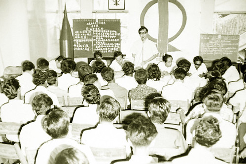 Addressing the delegates at the 1st DAP Youth congress in 1973