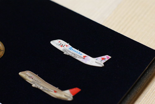 〈JAL 747family〉メモリアルピンズセット