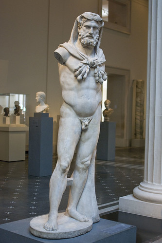 d5 MET Marble statue of a bearded Hercules