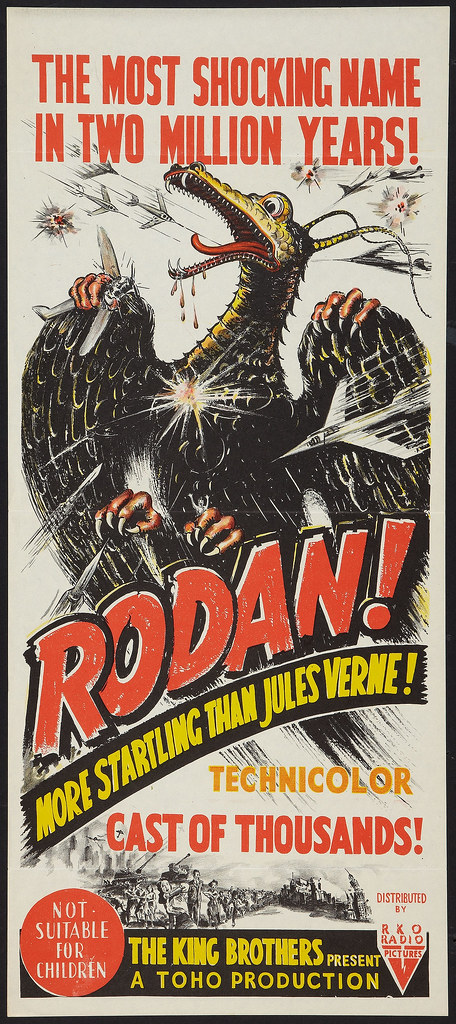 Rodan! The Flying Monster (RKO, 1957). Australian
