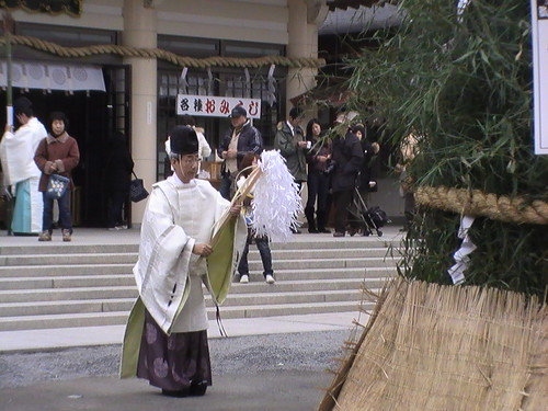 とんど 広島護国神社 2011画像 12