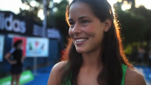 Another video this one from the WTA of Ana Ivanovic at the Adidas Clinic 