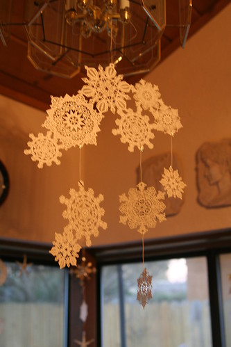 Snowflake Mobile: Gift from a Friend
