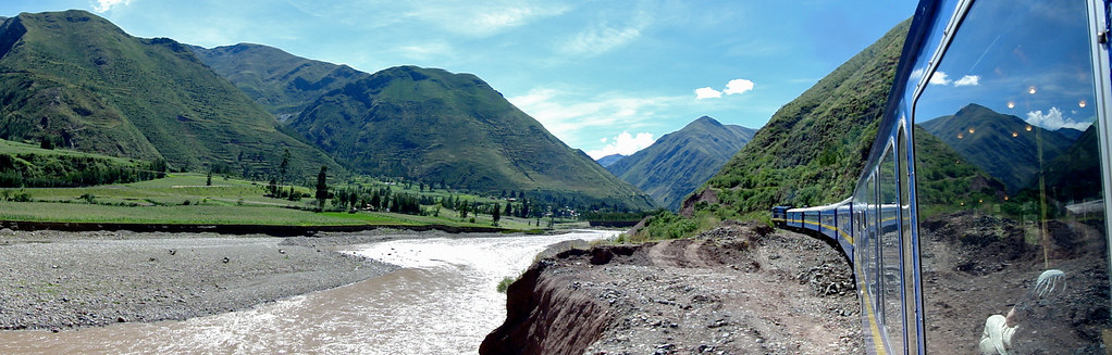 View from Peru Rail's Andean Explorer