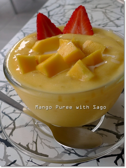 Mango Puree Sago