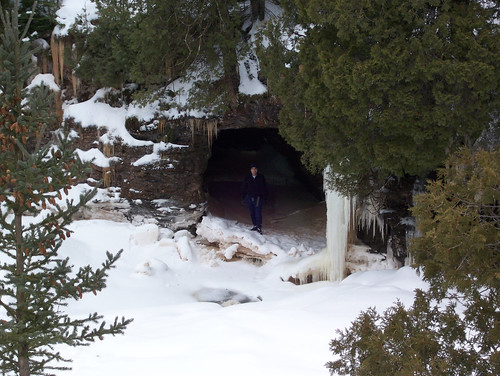 Eric in Ice Cave