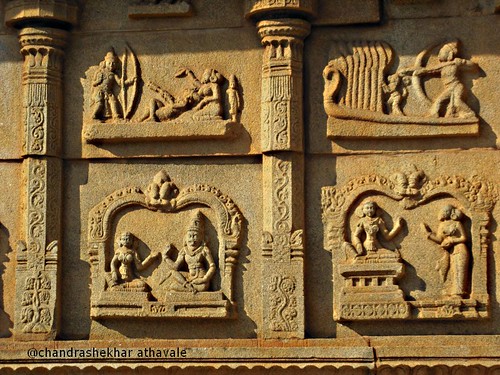 Carvings from Haj Rama temple
