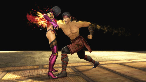Mortal Kombat: Liu Kang fatality