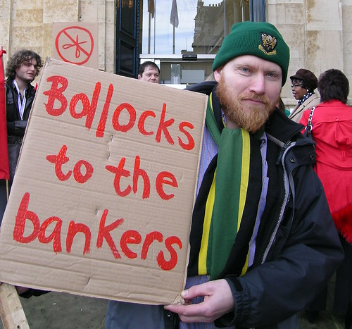 Northamptonshire County Council - Protest about budget cuts Feb 2011