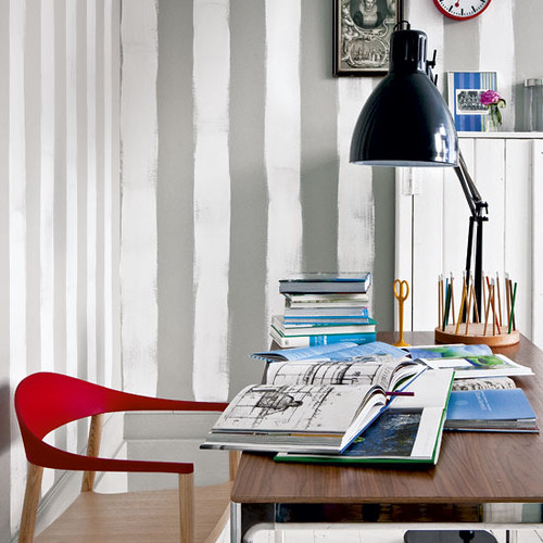 1_stripey home office interior design ideas via housetohome.co.uk