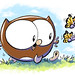 Owly with his butterfly friends :) • <a style="font-size:0.8em;" href="//www.flickr.com/photos/25943734@N06/5507104017/" target="_blank">View on Flickr</a>